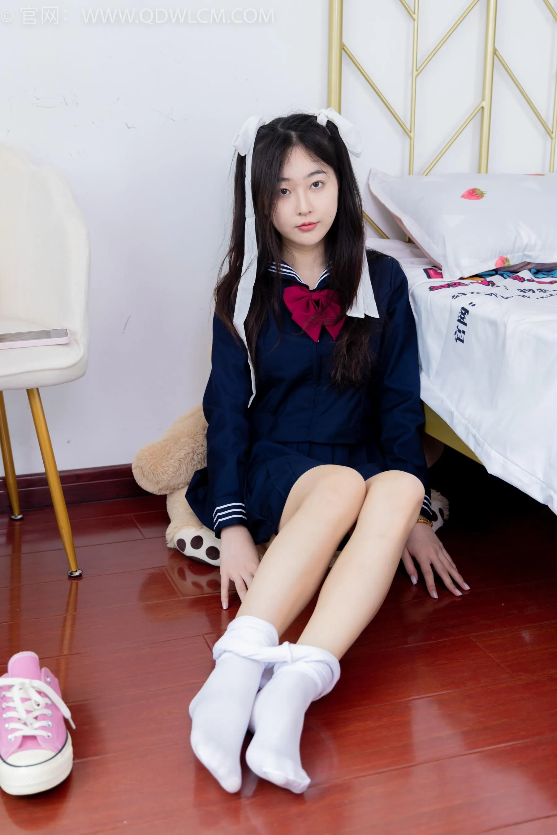 物恋传媒 NO.1544 美兔-学院少女 [151P]插图7